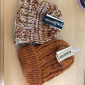 Two Burton Beanies